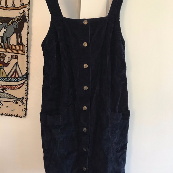 fat face cord pinafore